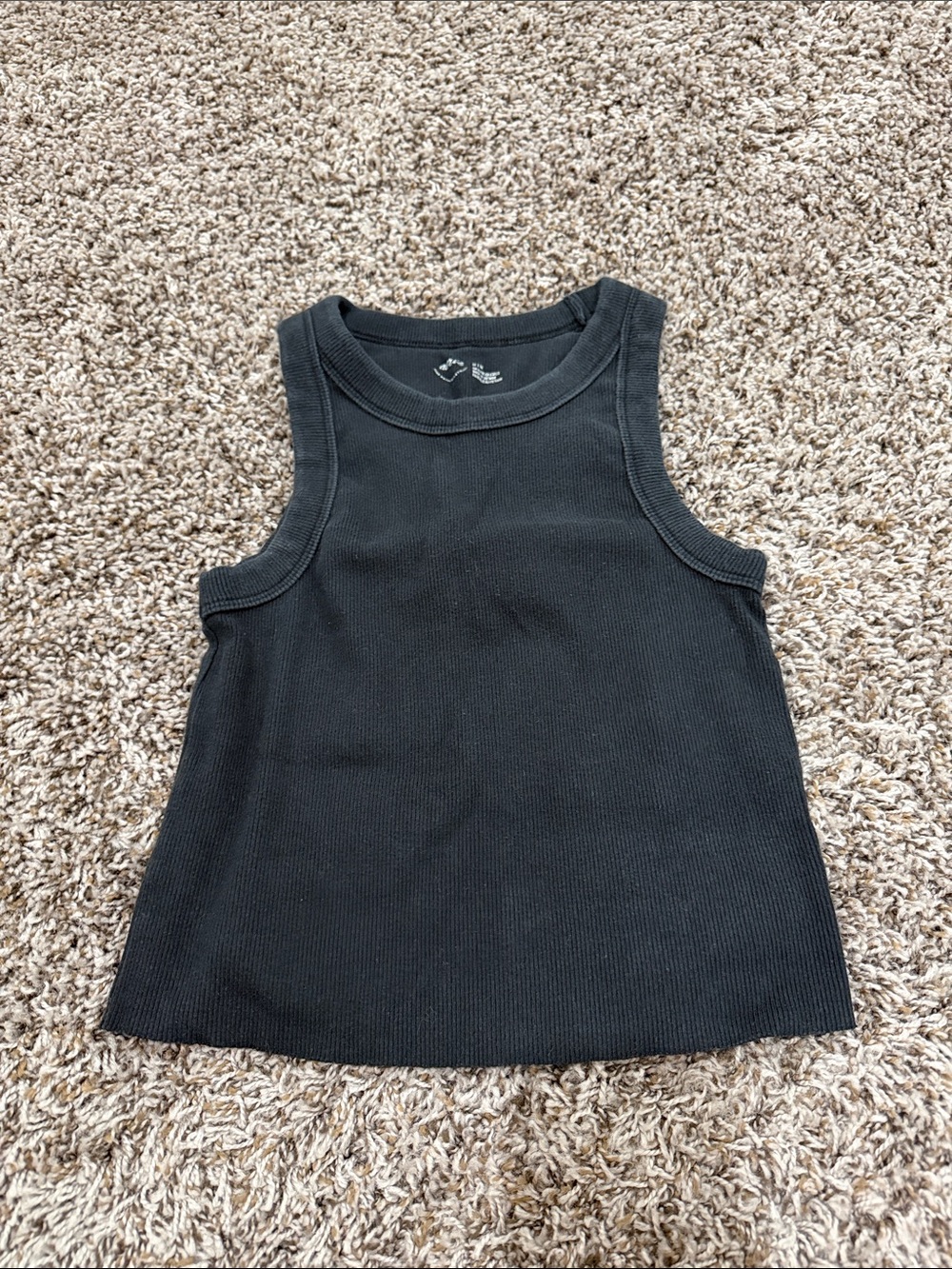 Aerie ribbed crop tank
